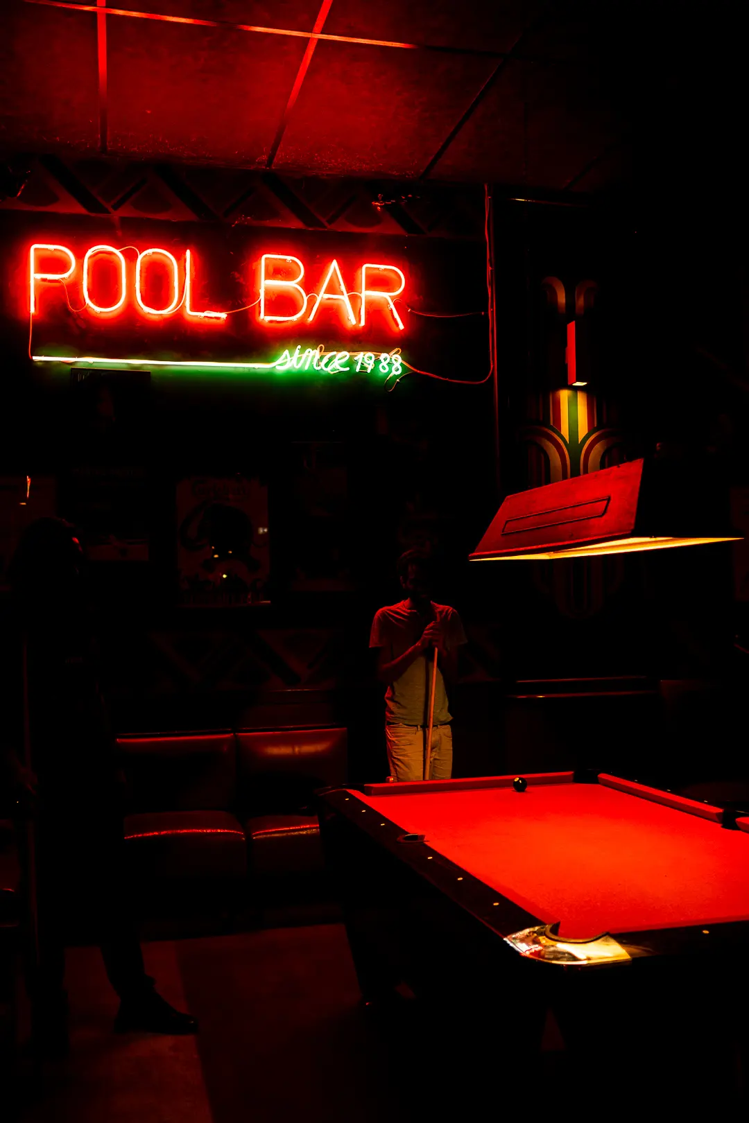 Red Pool Bar